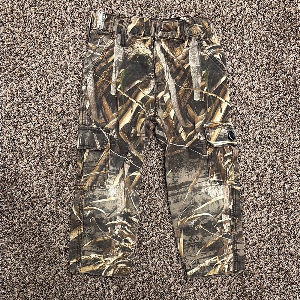 Kids Camouflage Cargo Pants